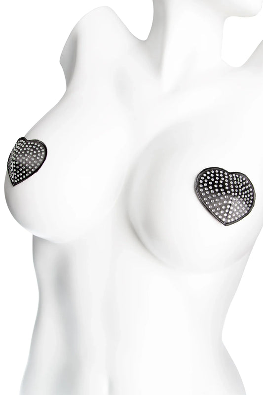 Coquette Heart Shaped Sequinned Pasties
