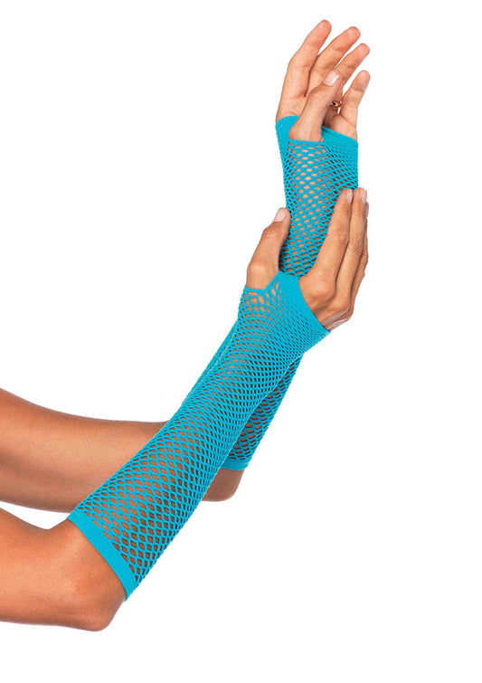 Leg Avenue Triangle Net Fingerless Gloves 2024