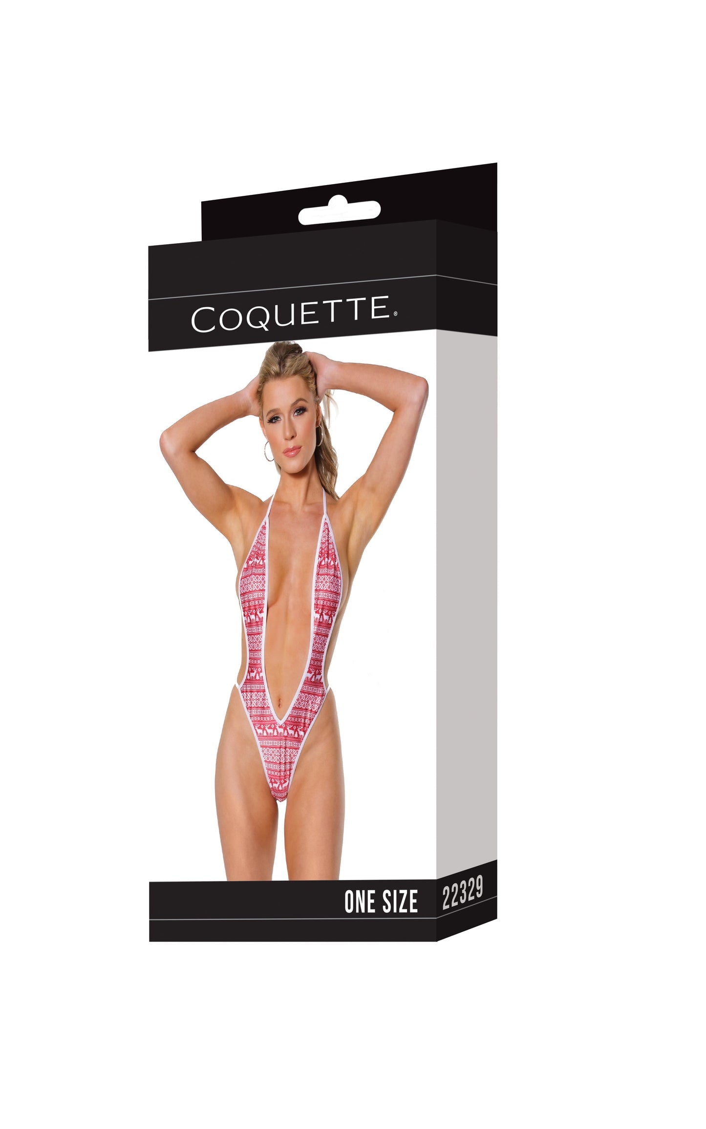 Coquette 22329 Teddy & G-String Back