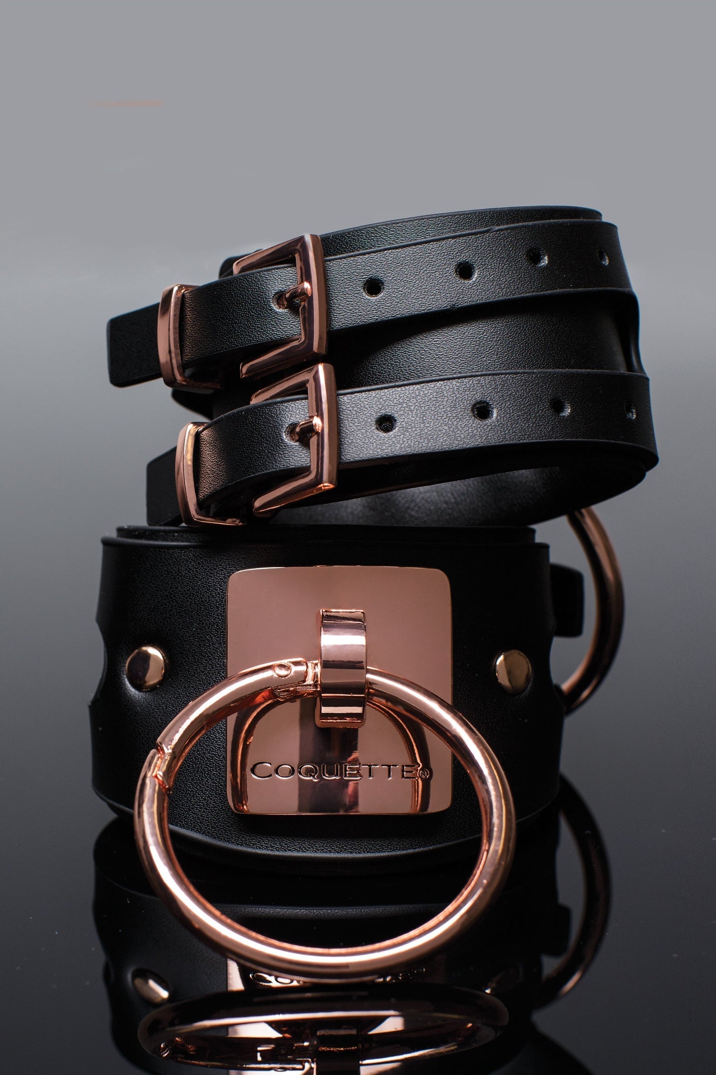 Coquette 22526 Vegan Leather Handcuffs