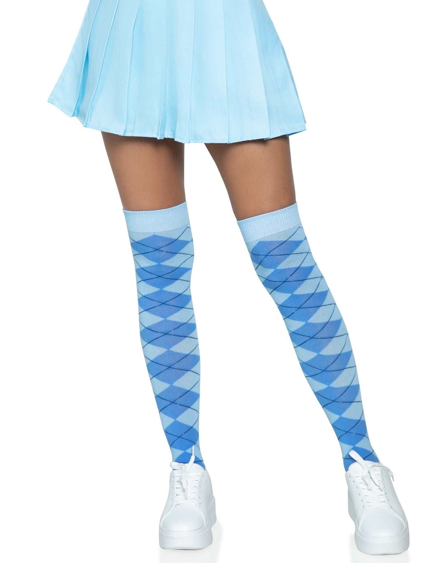Leg Avenue Argyle Knit Over The Knee Sock 6627
