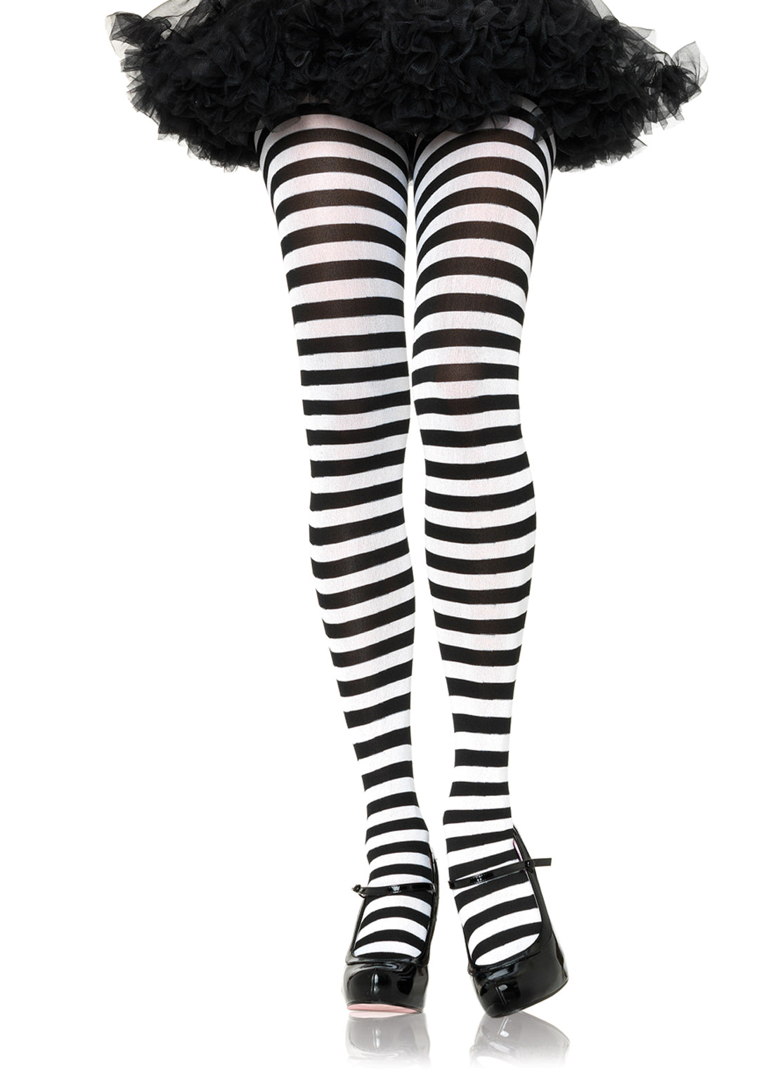 Leg Avenue Plus Size Stripe Tights 7100Q