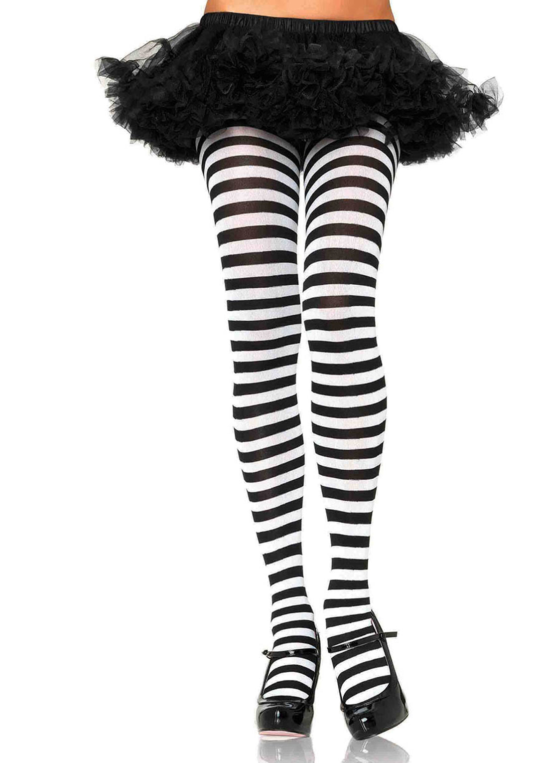 Leg Avenue Plus Size Stripe Tights 7100Q