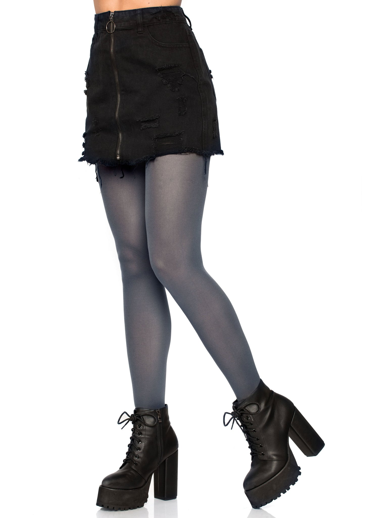 Leg Avenue Nylon Tights In 12 Colors 7300