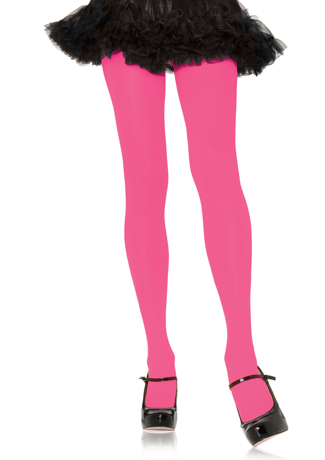 Leg Avenue Nylon Tights In 12 Colors 7300