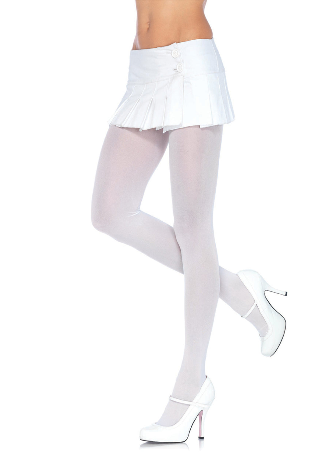 Leg Avenue Plus Size Nylon Lycra Tights 7666Q