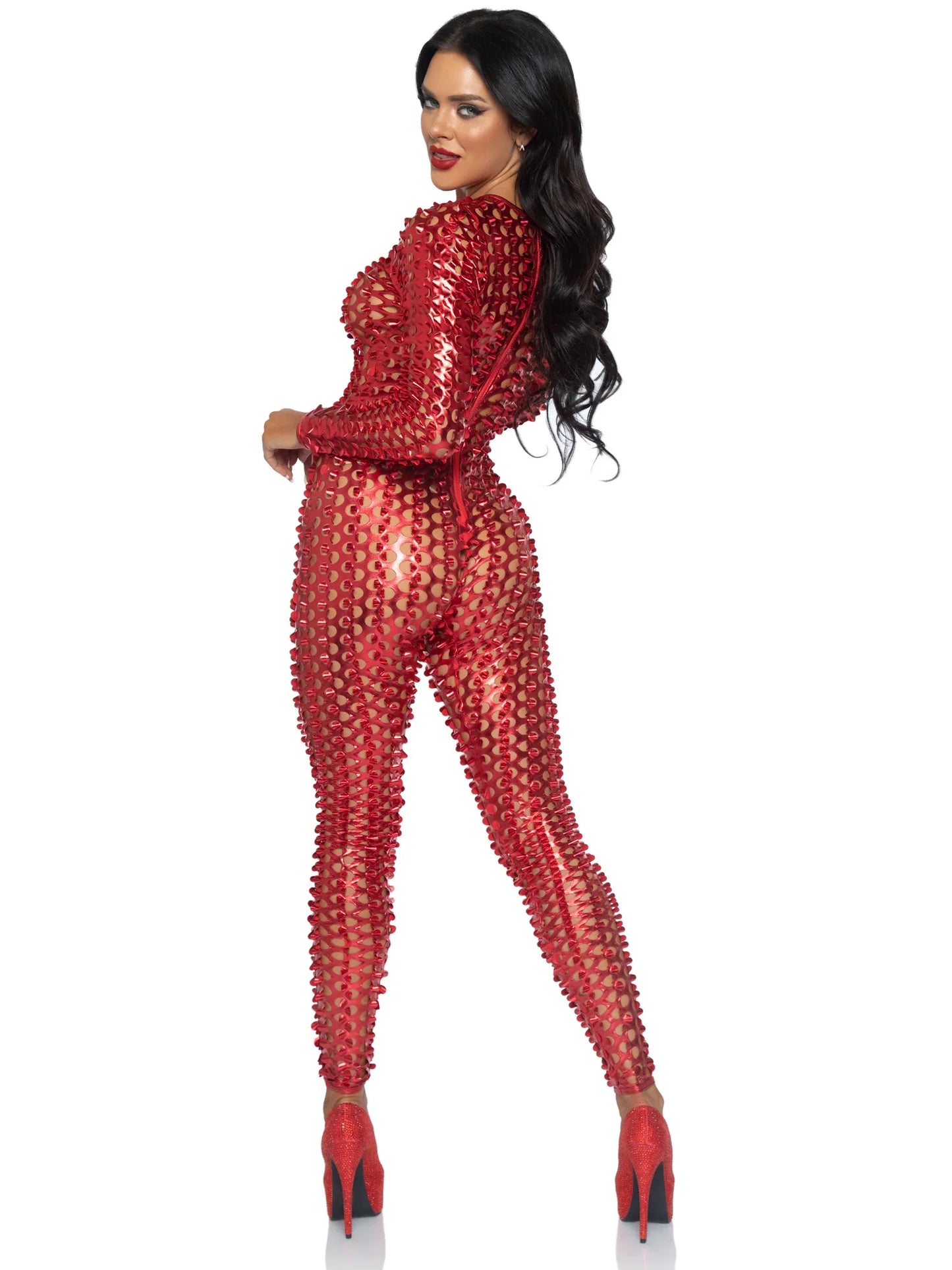 Leg Avenue Laser Cut Festival Catsuit