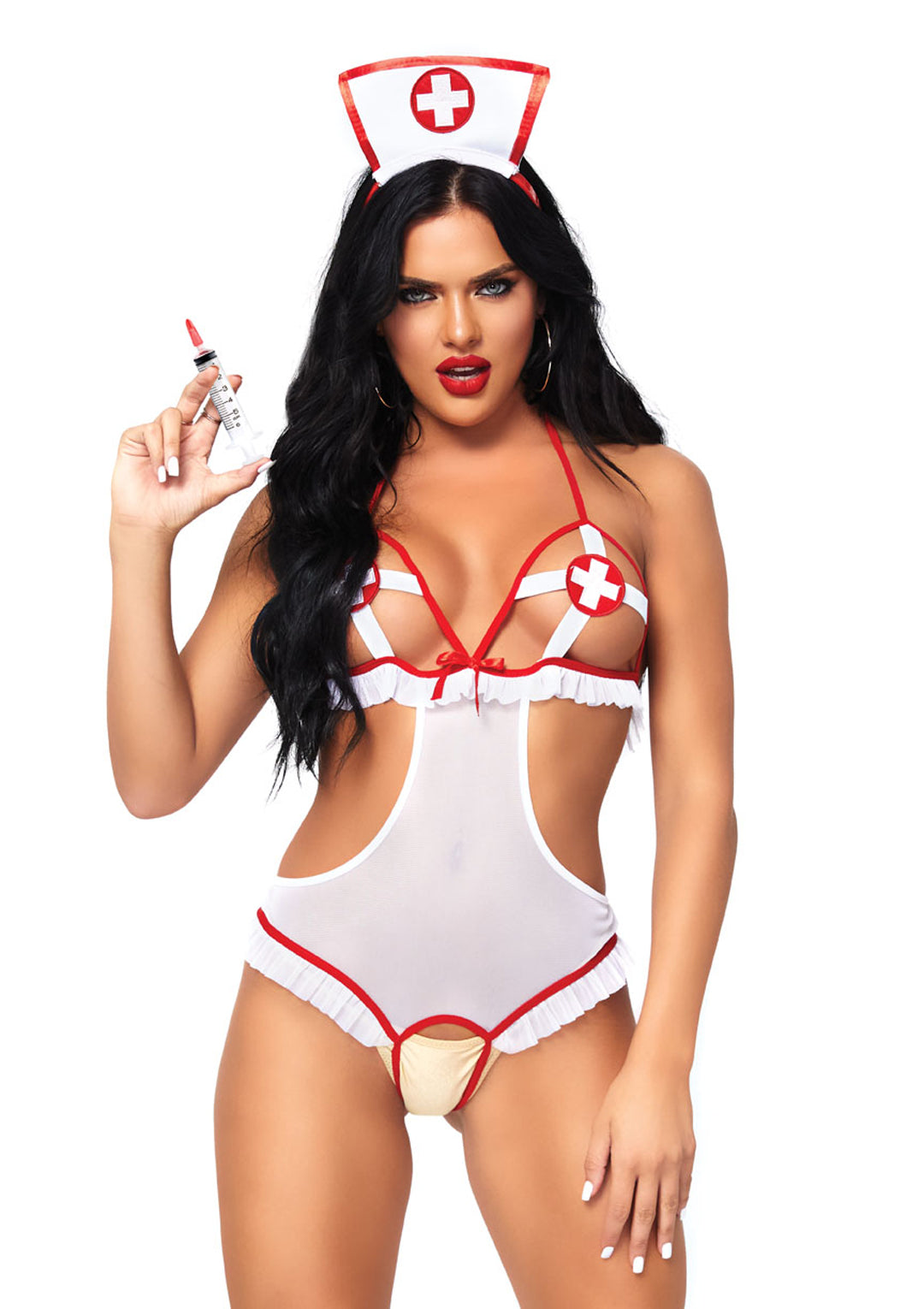 Leg Avenue 2 Pc Naughty Nurse Set 87051