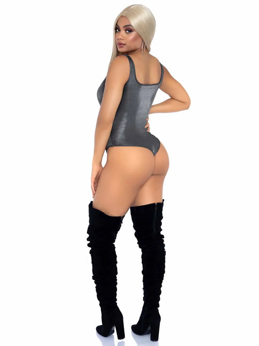 Leg Avenue 89265 Shimmer Spandex Bodysuit