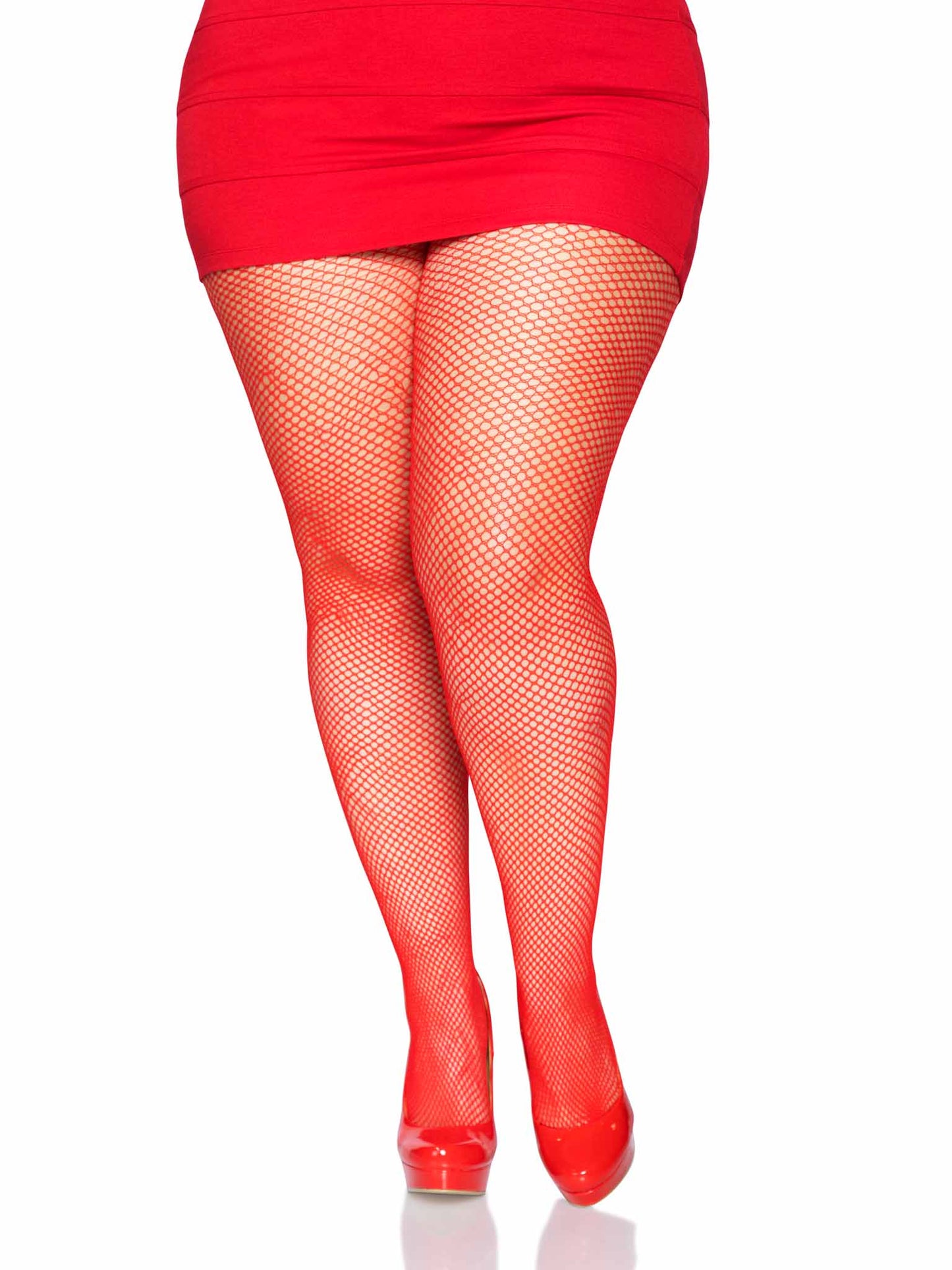 Leg Avenue Plus Size Fishnet Pantyhose 9001Q