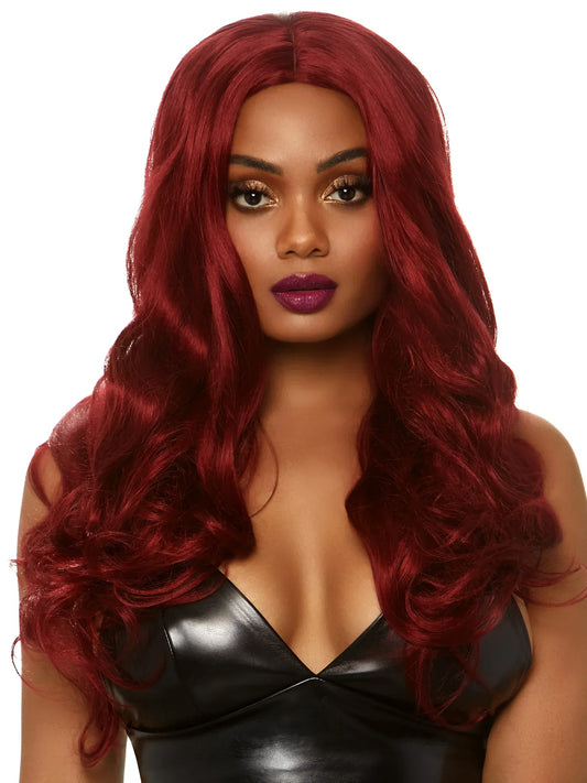 27" Long Wavy Roleplay Center Part Wig