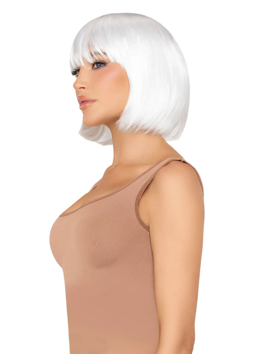 13" Pearl Short Roleplay Natural Bob Wig