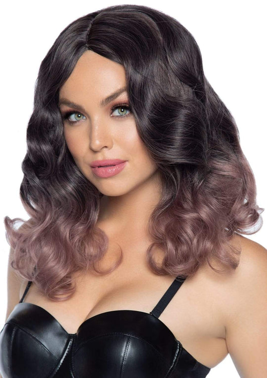 18" Curly Roleplay Ombre Long Bob Wig