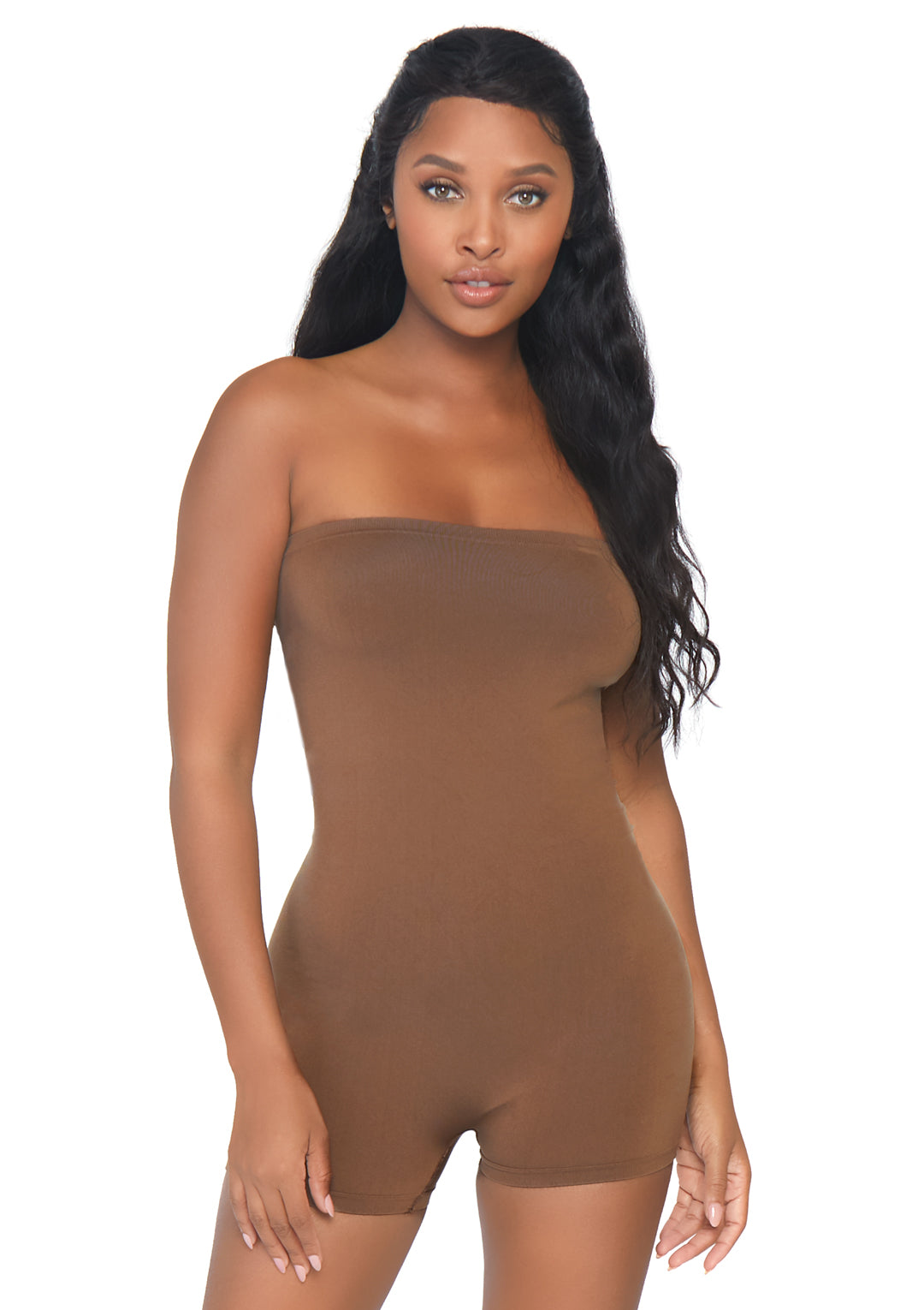 Leg Avenue Seamless Opaque Microfiber Romper NK001