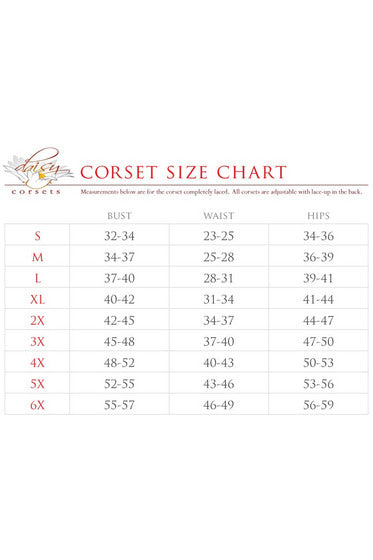 Daisy TD-057 Steel Boned Dark Red Velvet Overbust Corset w/Sleeves