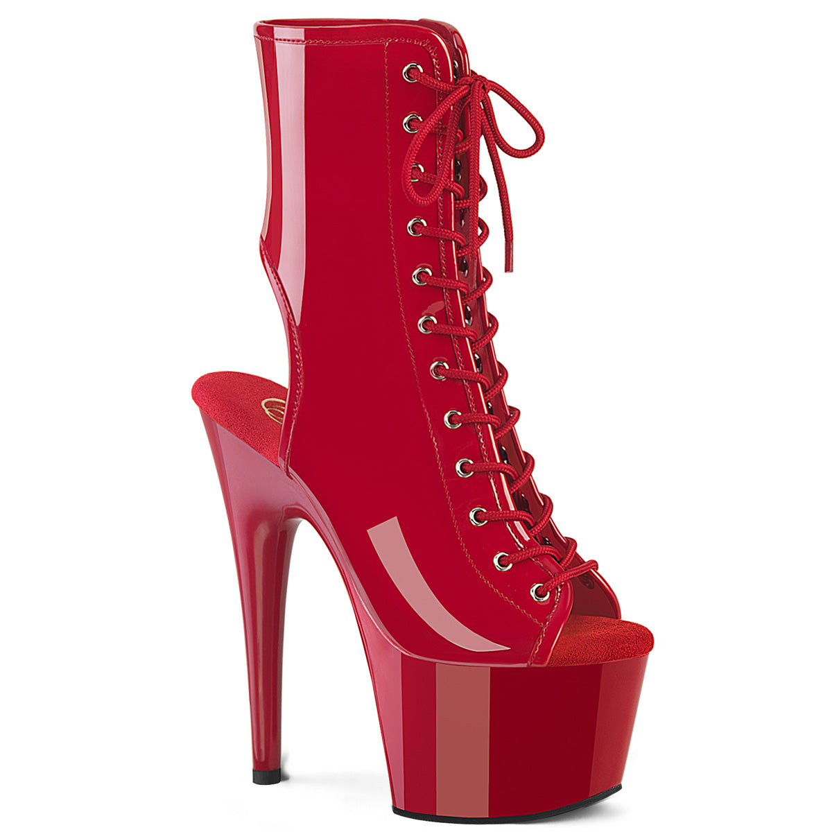 Pleaser Adore-1016 Open Toe/Heel Ankle Boot