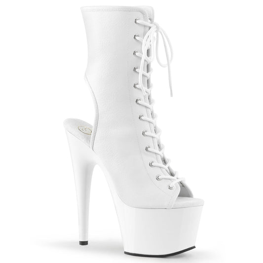 Pleaser Adore-1016 Open Toe/Heel Ankle Boot