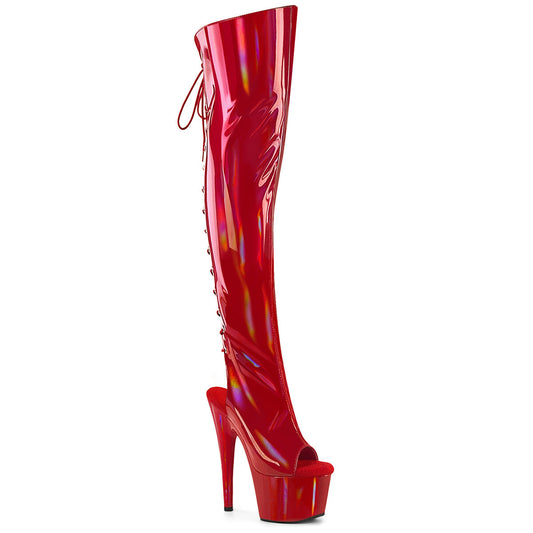 Pleaser Adore-3019HWR Over-The-Knee Boot