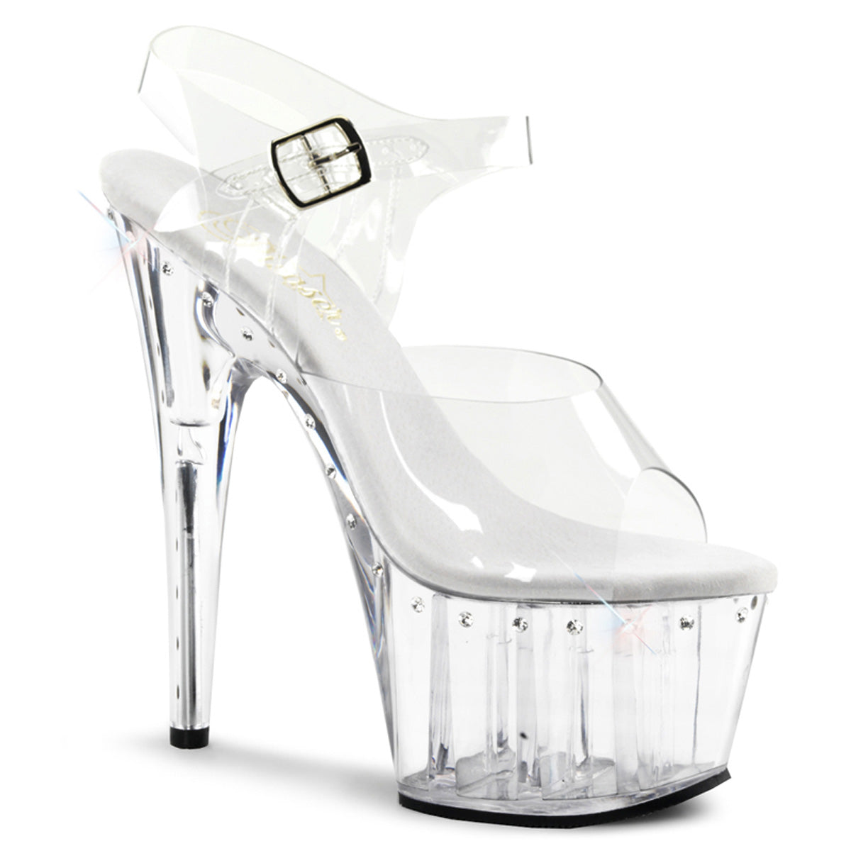 Pleaser Adore-708LS Platform Ankle Strap Sandal
