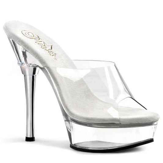 Pleaser Allure-601 Stiletto Heel Platform Slide