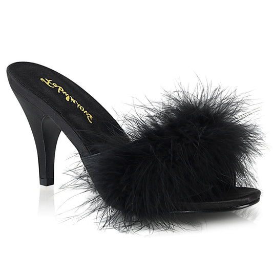 Pleaser Amour-03 Classic Marabou Slipper