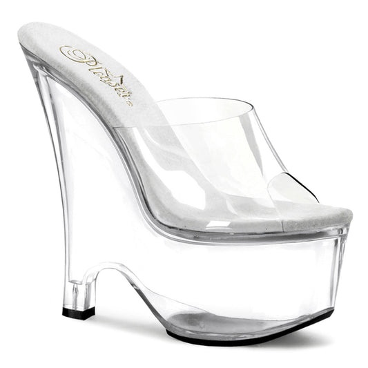 Pleaser Beau-601 Platform Wedge Slide