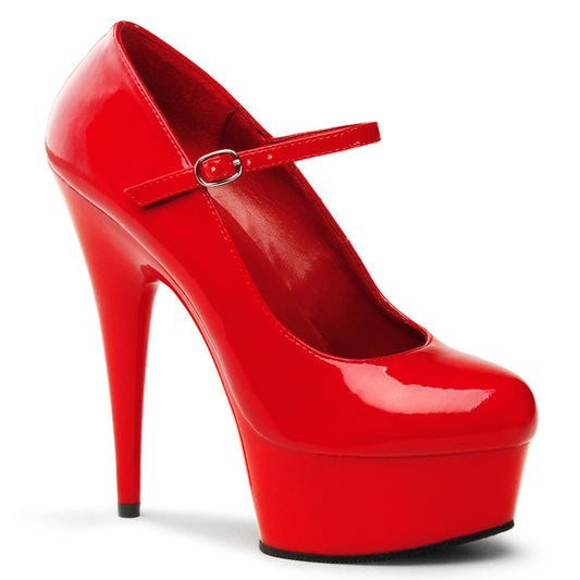 Pleaser Delight-687 Mary Jane Platform Pump