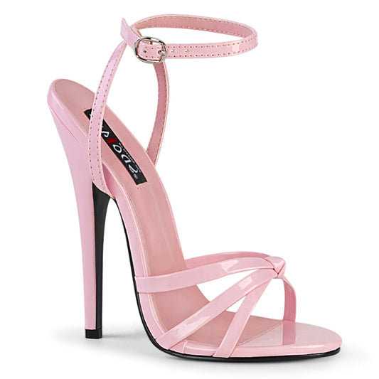 Pleaser Domina-108 Strappy Ankle Wrap Sandal