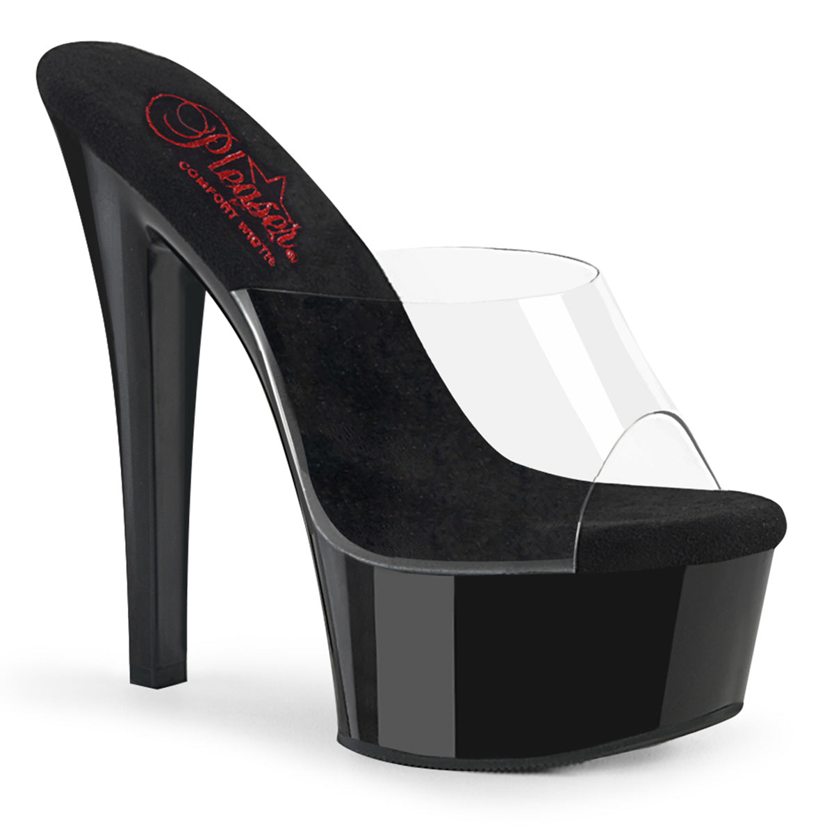Pleaser Gleam-601 Platform Comfort Width Slide
