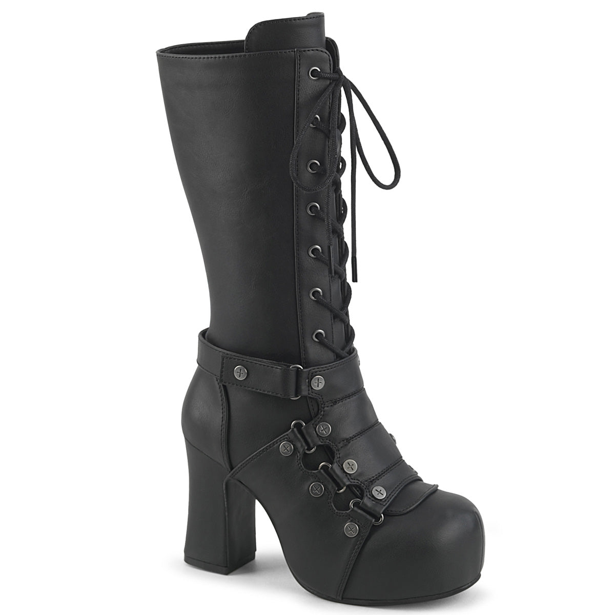 Demonia Gothika-152 Platform Mid-Calf Boot