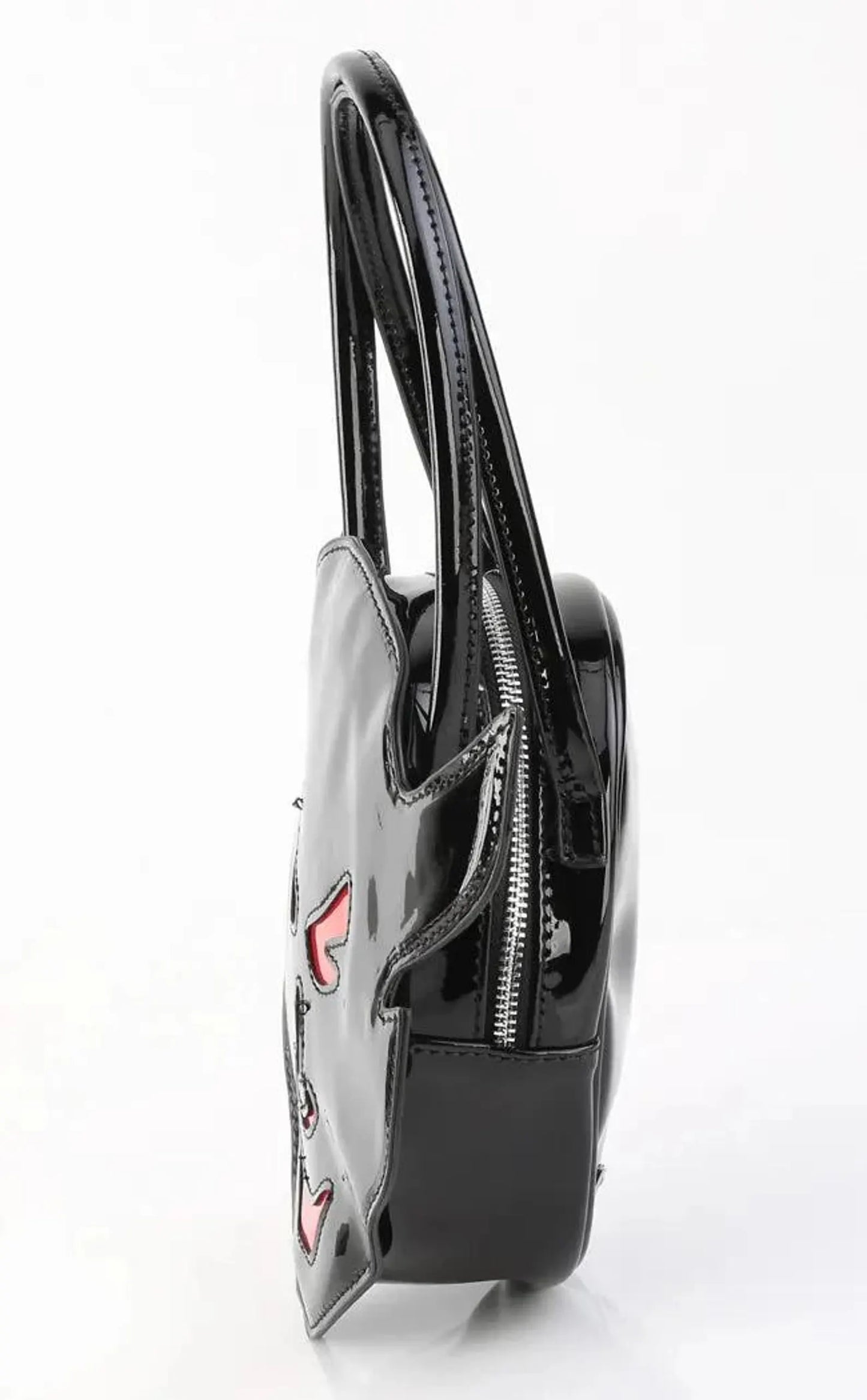 Demonia HB-112 Patent Devil Head Shaped Handbag