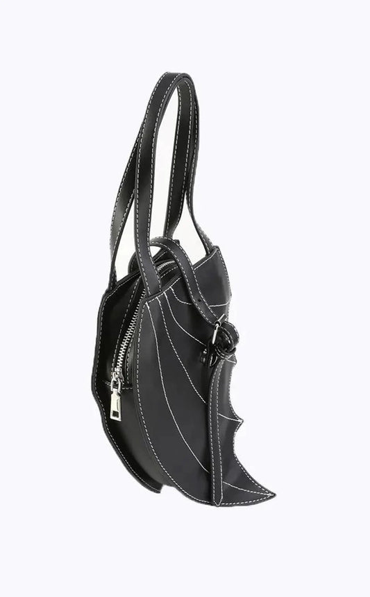 Demonia HB-215 Faux Leather Batwing Handbag