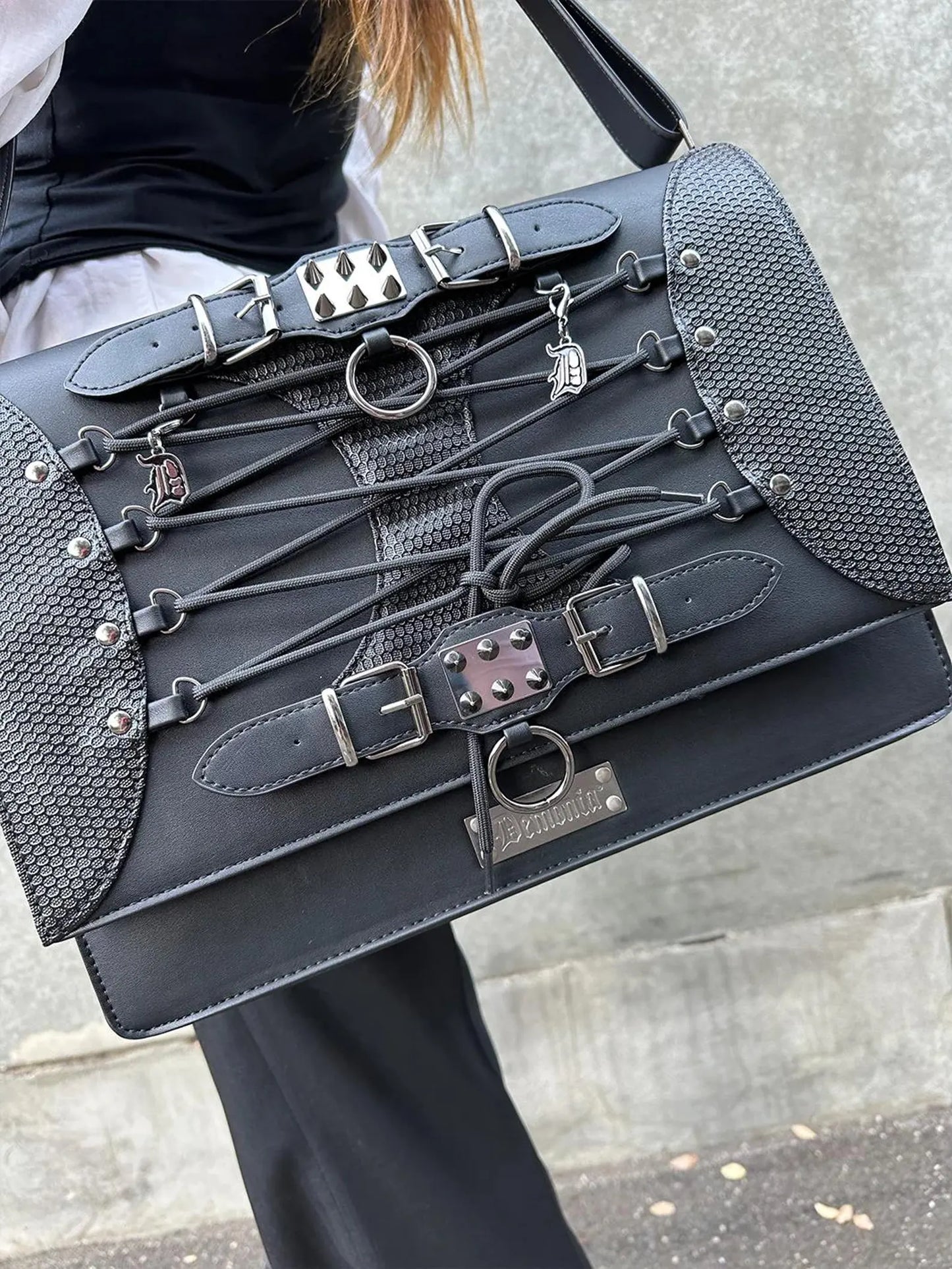 Demonia HB-661 Large Crossbody Shoulder Strap Bag
