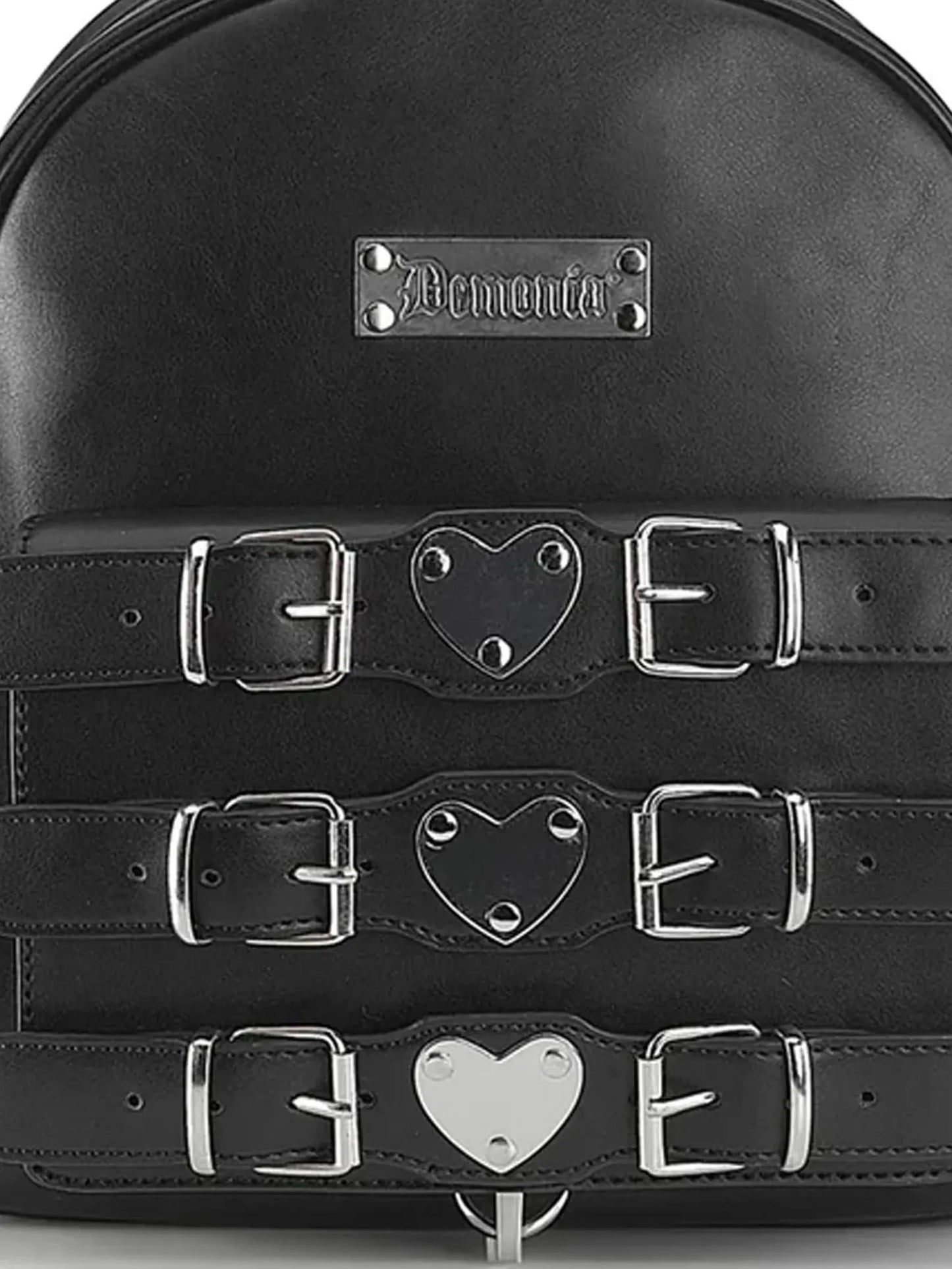 Demonia HB-675 Mini Bachpack W/Heart Shaped Metal Plates