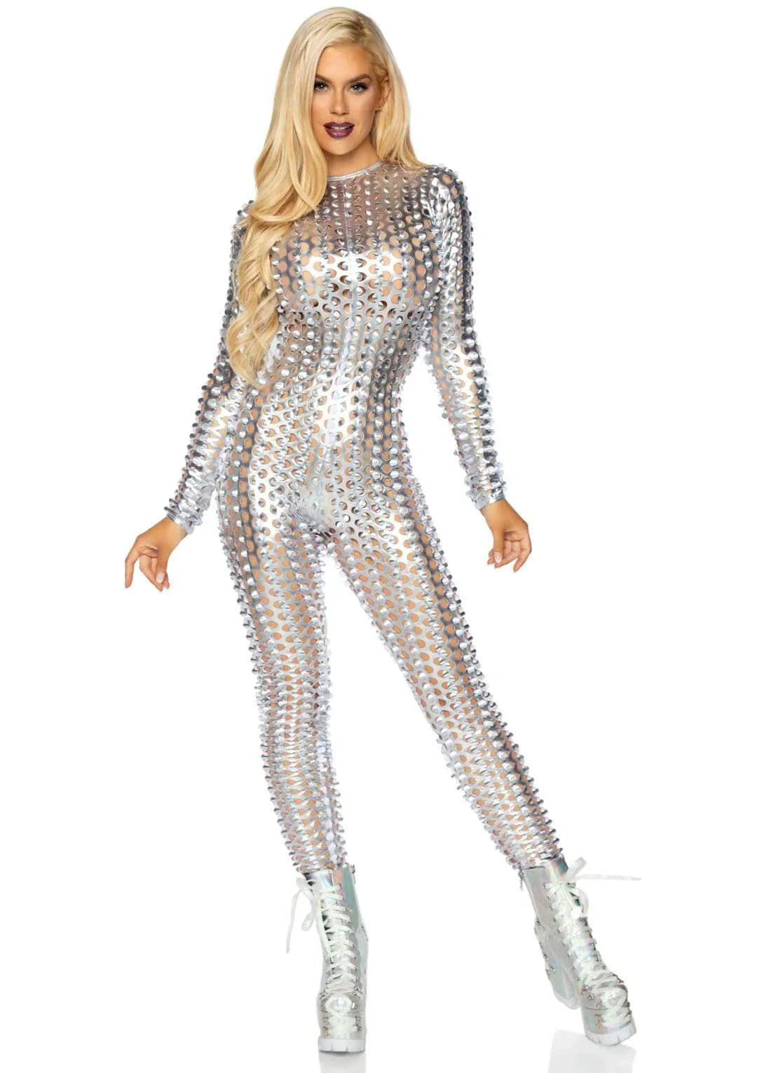 Leg Avenue Laser Cut Festival Catsuit