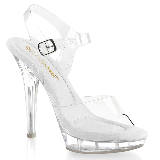 Pleaser Lip-108 Ankle Strap Sandal