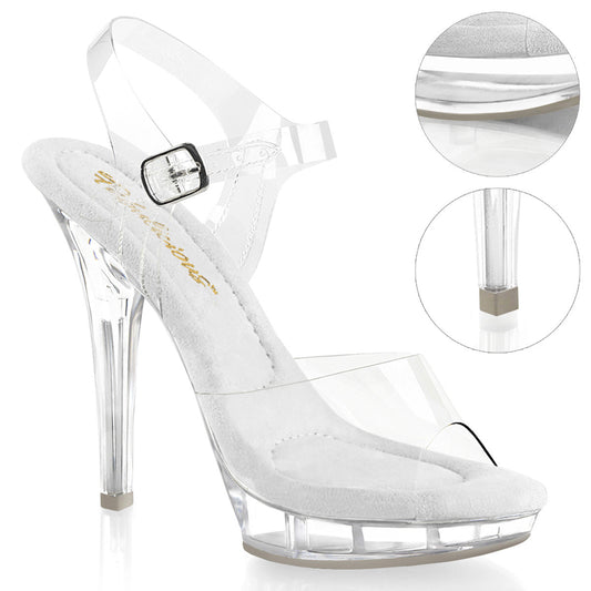 Pleaser Lip-108 Ankle Strap Sandal