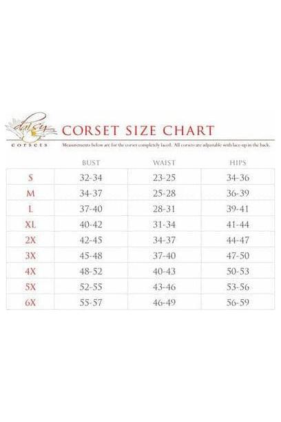 Top Drawer Red Plaid Steel Boned Corset Dress - Daisy Corsets