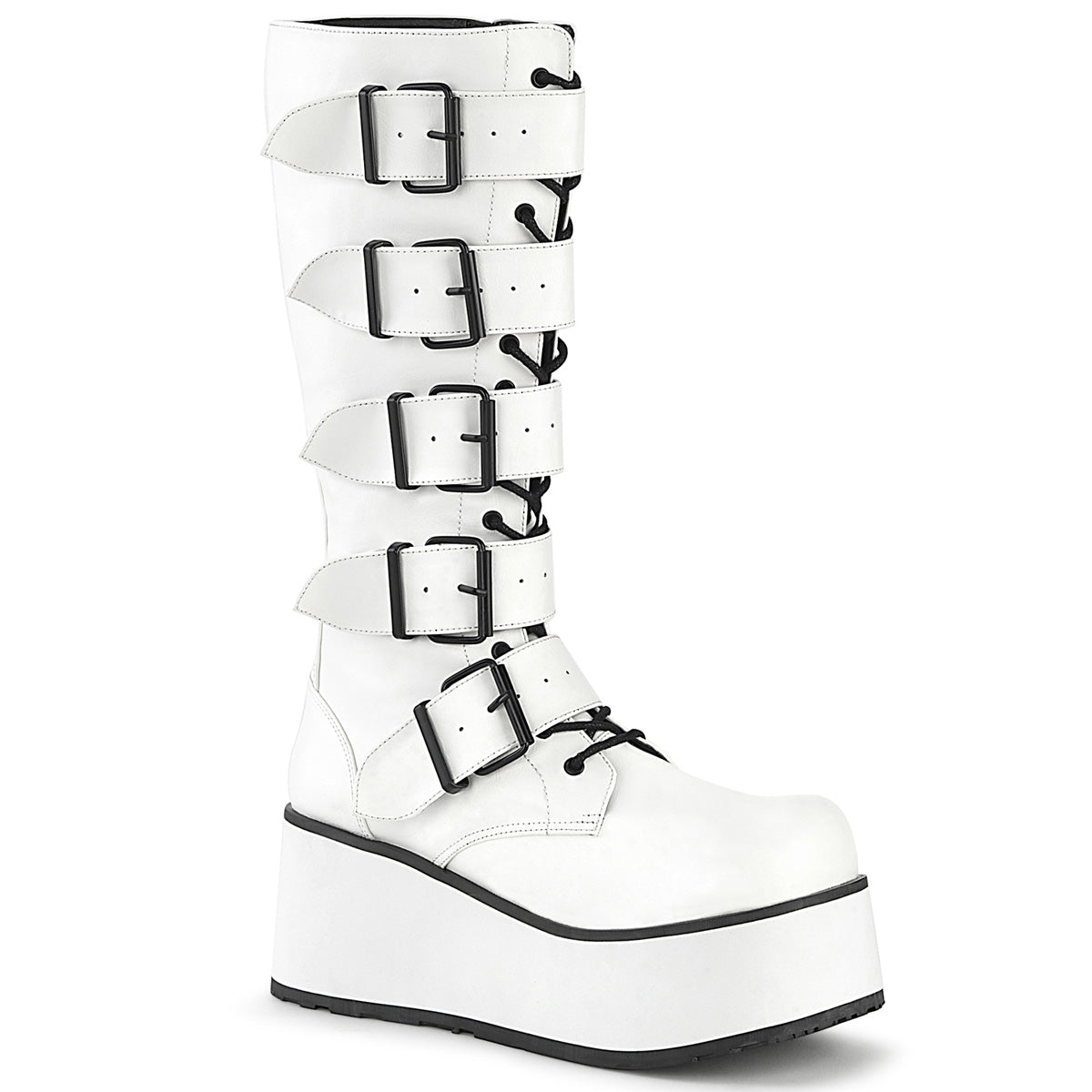Demonia Trashville-518 Men's Goth Punk Knee Boot