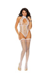 Elegant Moments Diamond Net Teddy EM12065