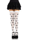 Dotty Thigh High Stockings