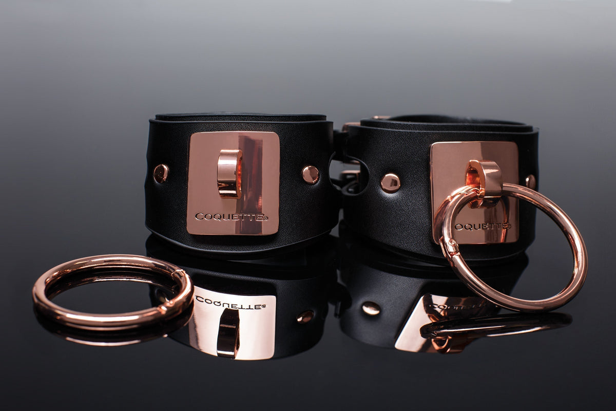 Coquette 22526  Vegan Leather Handcuffs
