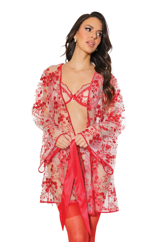 Floral Fantasy Robe