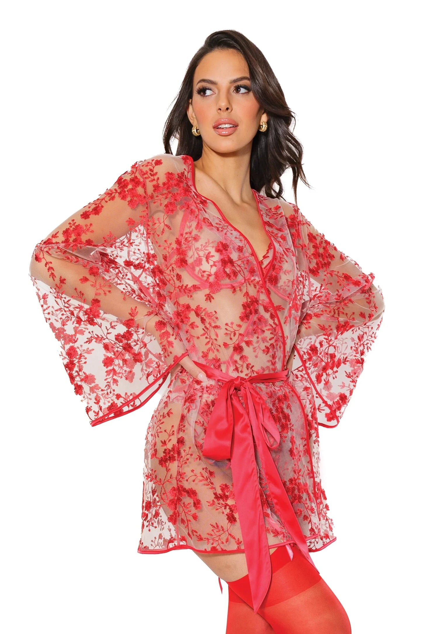 Floral Fantasy Robe