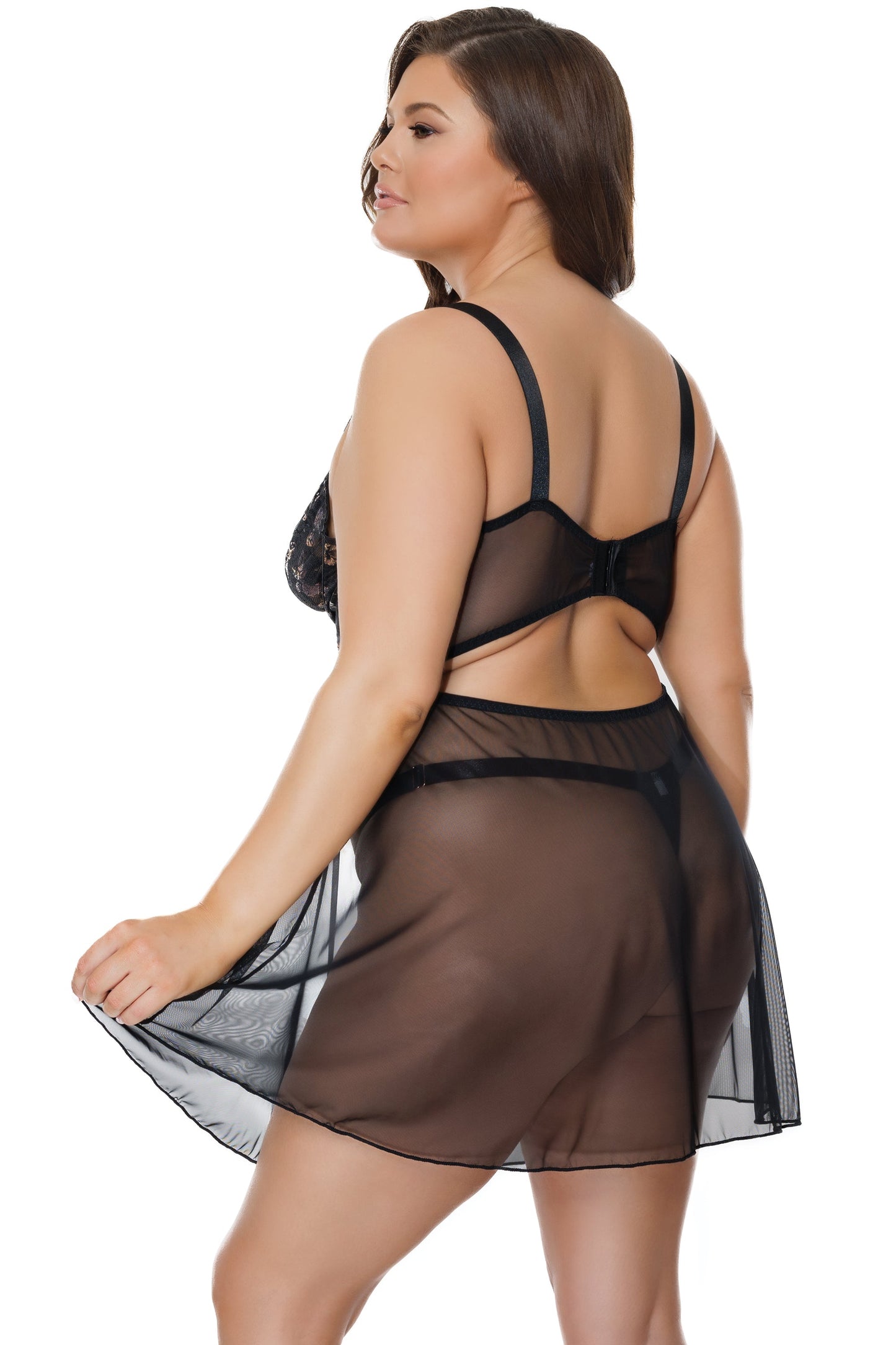 Coquette 24102 Babydoll & Thong Set