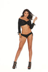 Elegant Moments Lycra Off The Shoulder Cami Top Set EM3984