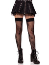 Occult Net Thigh High Stocking
