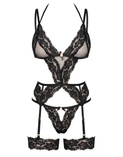 French Kiss Cami Garter Set