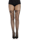 Harlow Net Striped Tights
