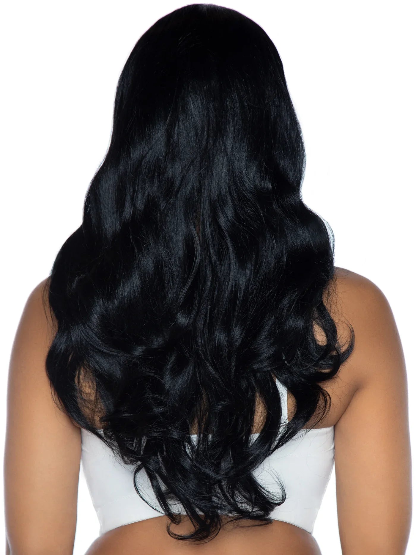 27" Long Wavy Roleplay Center Part Wig